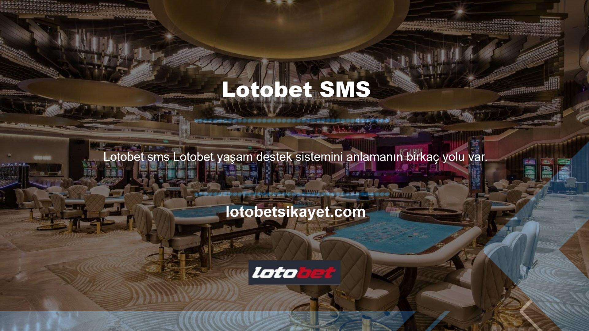 Biri "Lotobet SMS" olarak tanımlandı