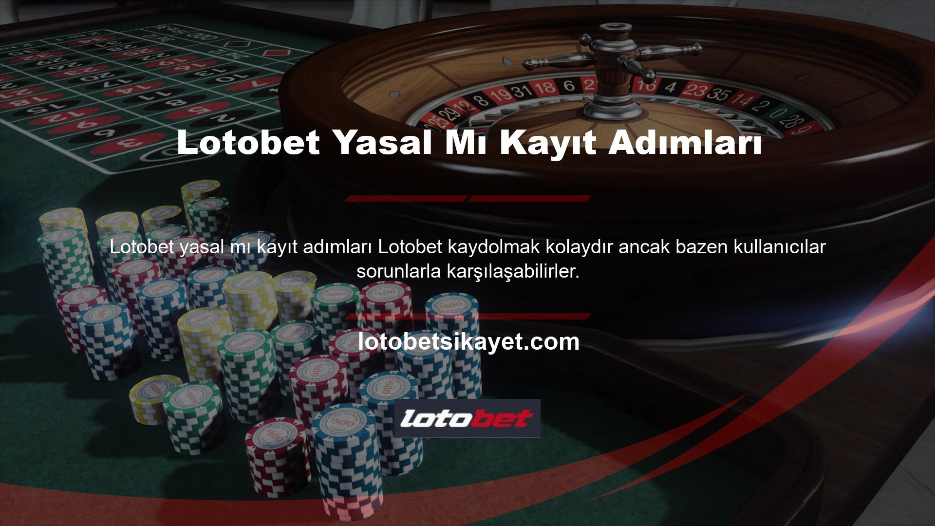 Lotobet online casino web sitesine kaydolmak için öncelikle mevcut giriş adresinizi kullanarak web sitesine giriş yapmalısınız